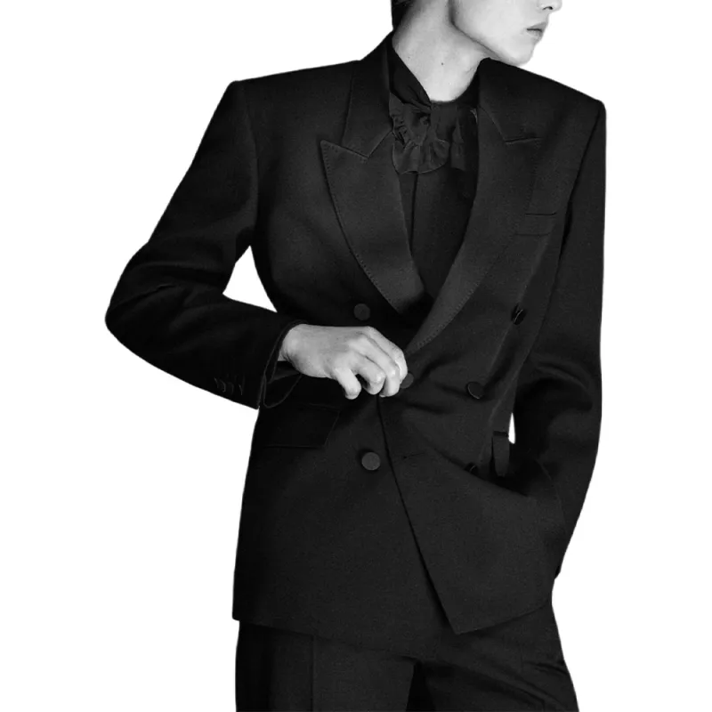 SAINT LAURENT Yves Tuxedo Jacket-3