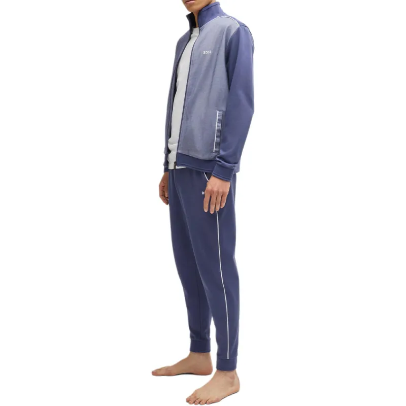HUGO BOSS Knitted Sweatpants Men's Dark Blue-3