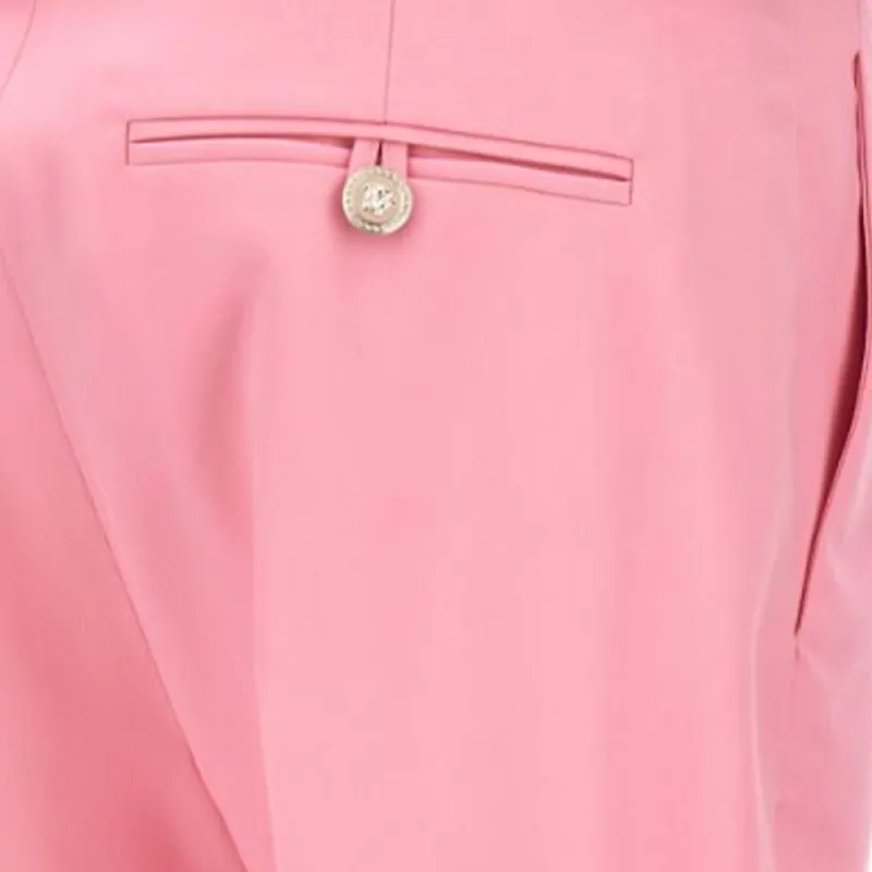 VERSACE Stretched Tailored Trousers-2
