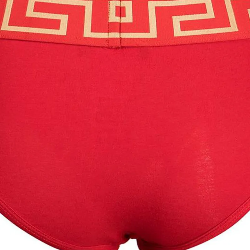 VERSACE Greca Logo Band Briefs-3