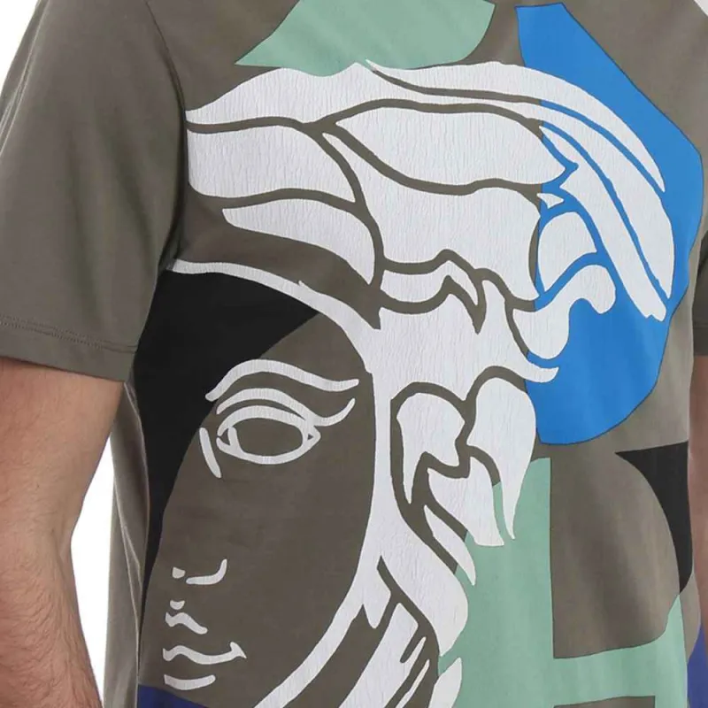 VERSACE T-Shirt Men's Multicolor-4