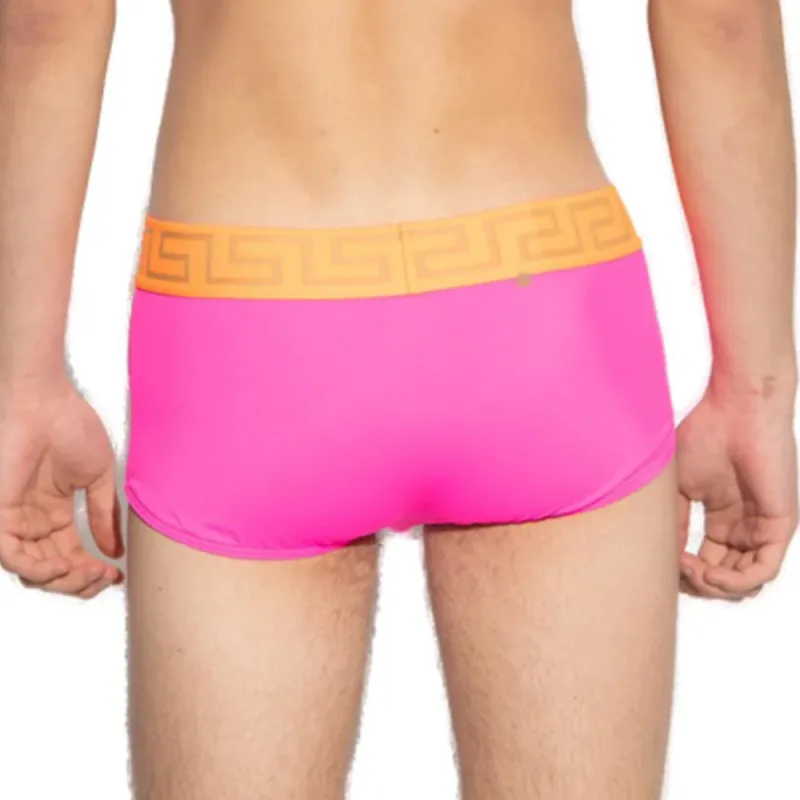 VERSACE Swimming Shorts Men Pink-3