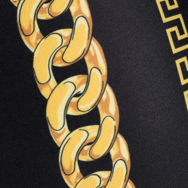 VERSACE Swimming Shorts Men Black-4