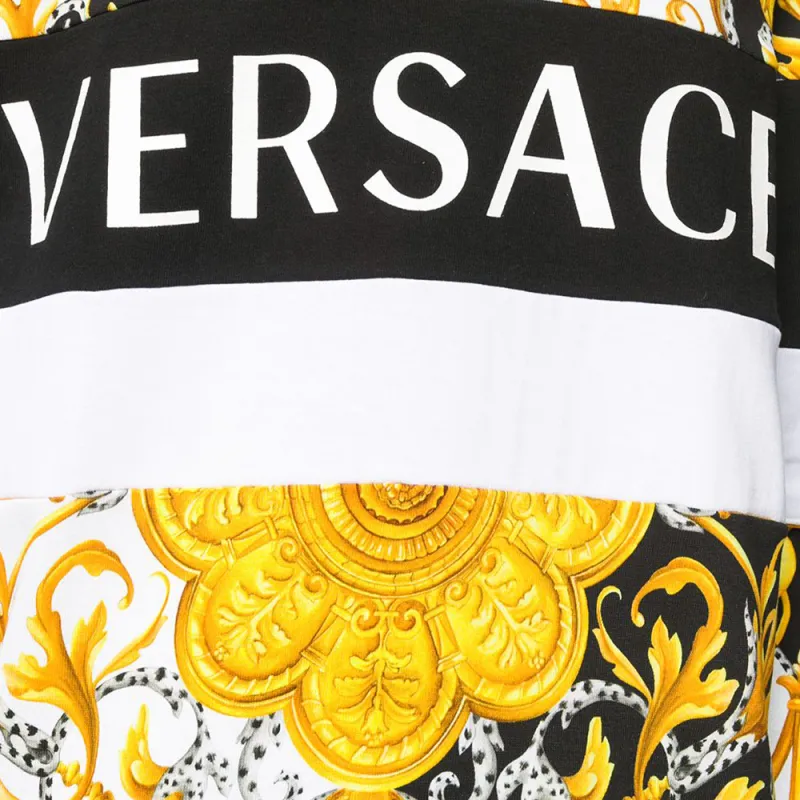 VERSACE Polo Shirts Unisex Yellow-4