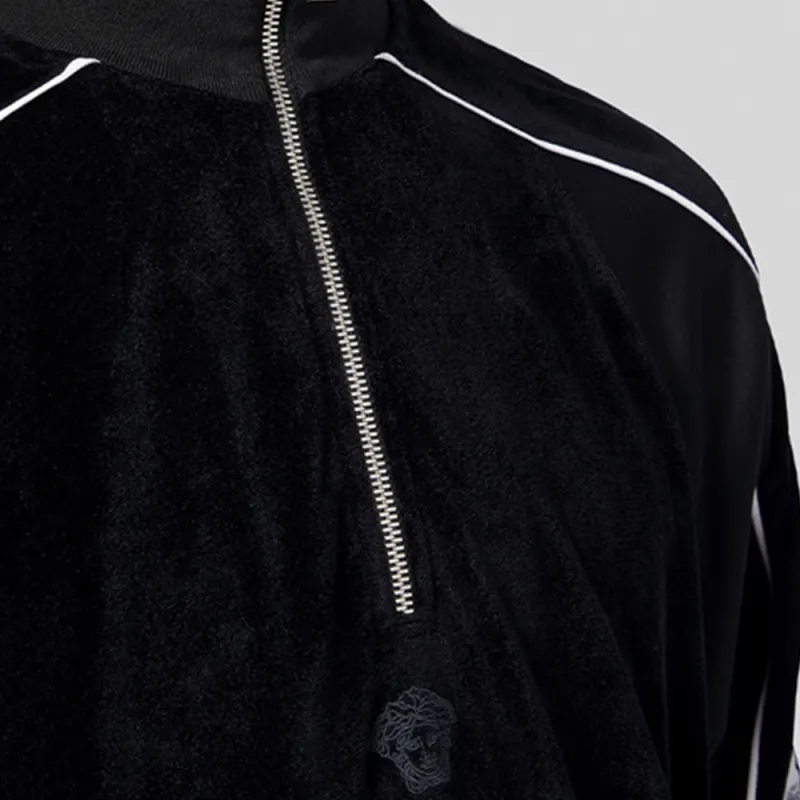 VERSACE Sweatshirts Men Black-5