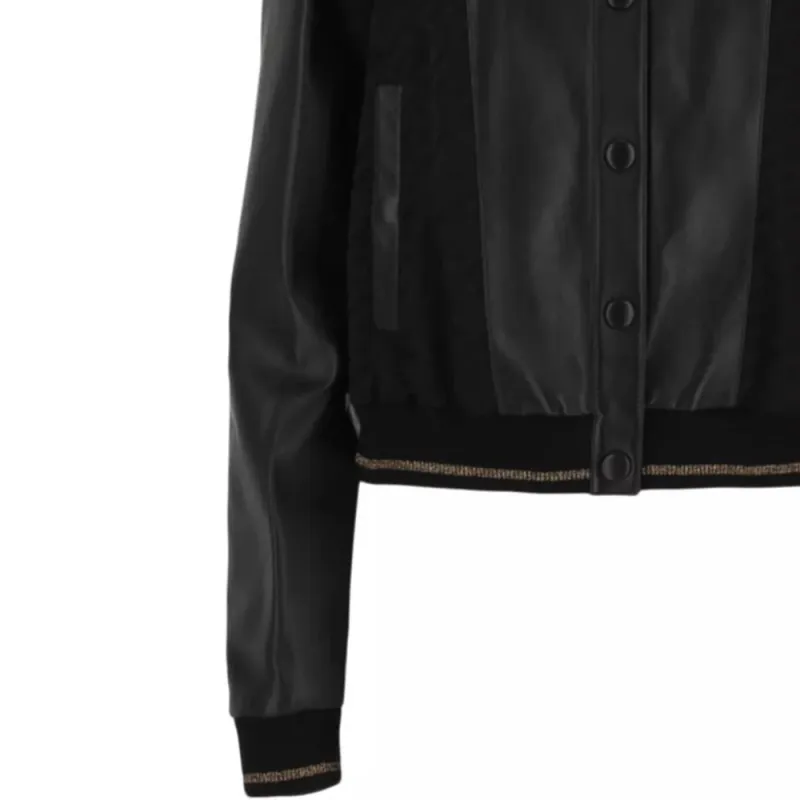FANSIZHE Jackets Coats Women's Black-7