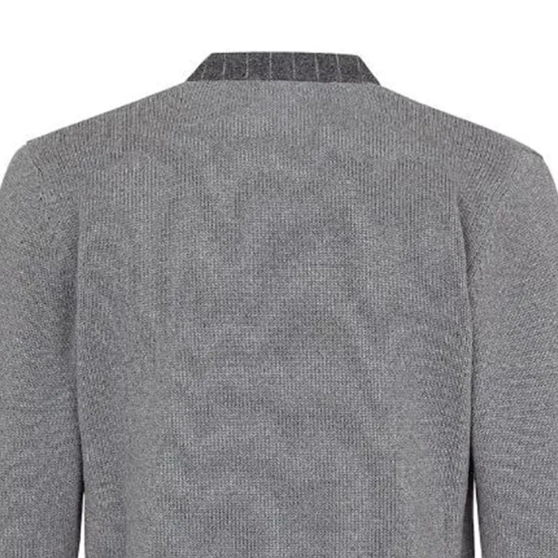 FENDI Sweaters Men Gray-3