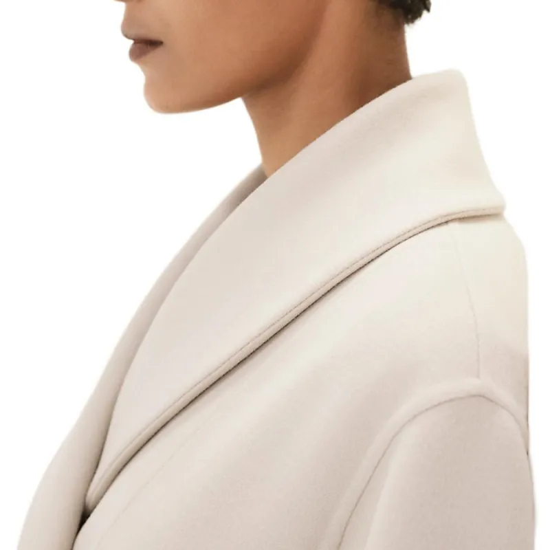 HERMES Coats Women's White-3
