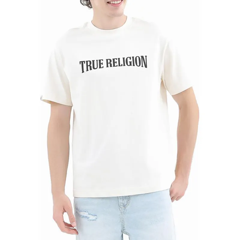 TRUE RELIGION SS24 T-Shirt Unisex Beige Yellow-2