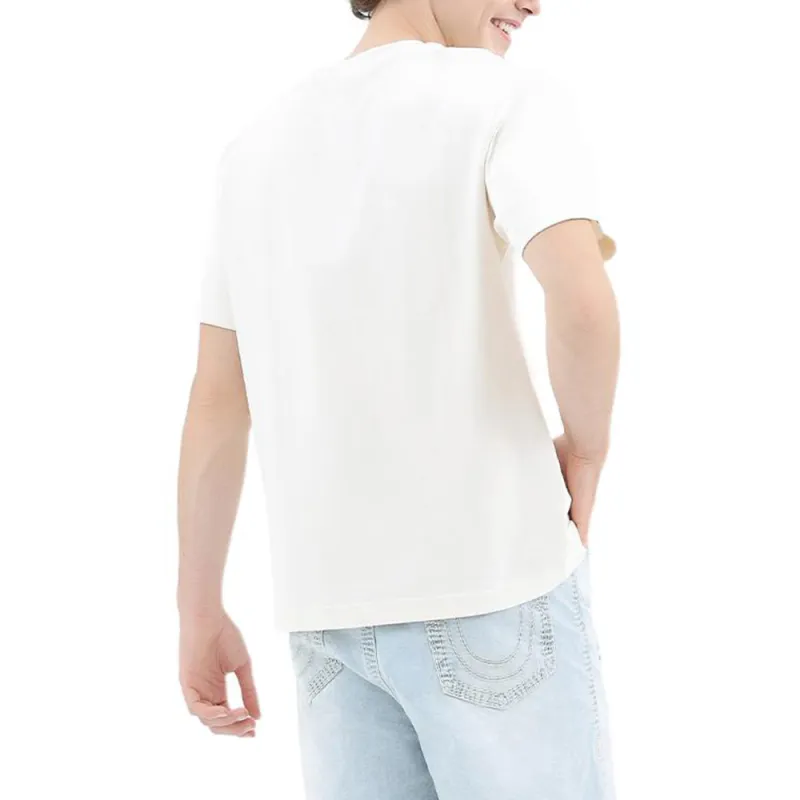 TRUE RELIGION SS24 T-Shirt Unisex Beige Yellow-4