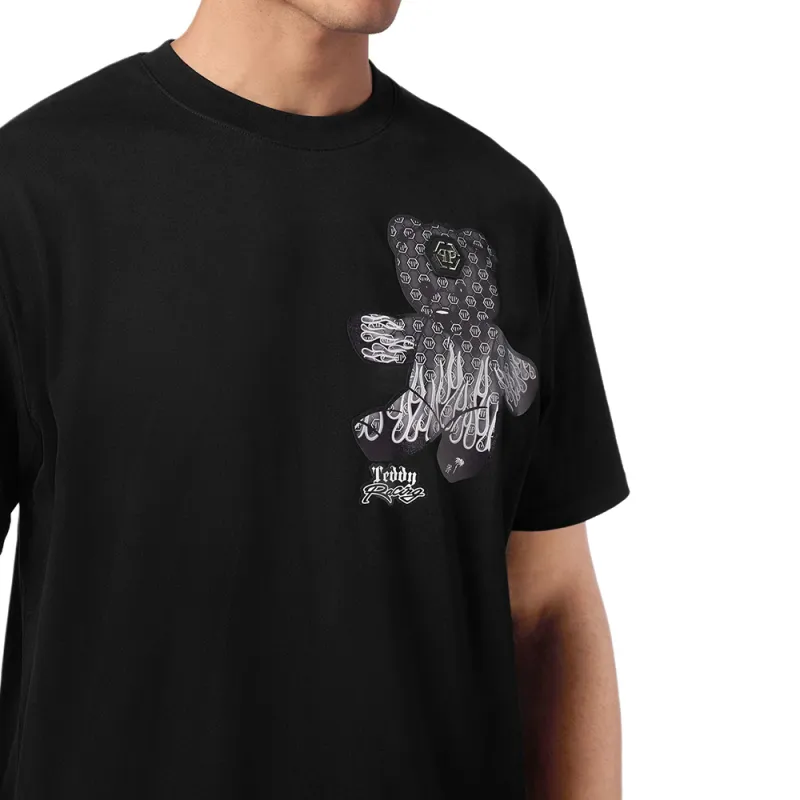 PHILIPP PLEIN Teddy Bear Printed Crewneck T Shirt-4