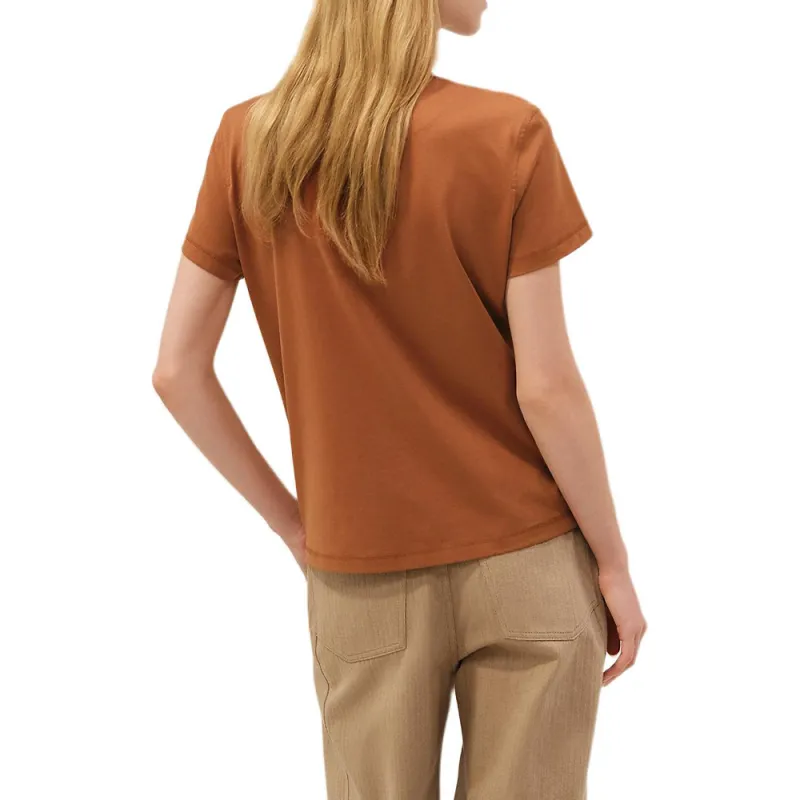 HERMES T Shirts Women's Brown-1