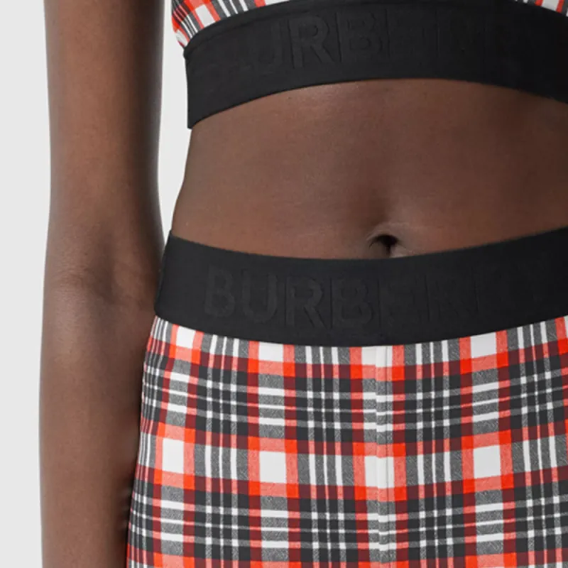 Burberry Sports Pants Women's Bright Red-4