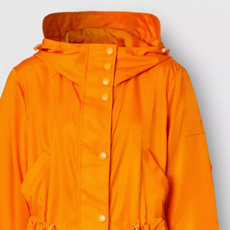 Burberry Coats Women's Deep Orange-5