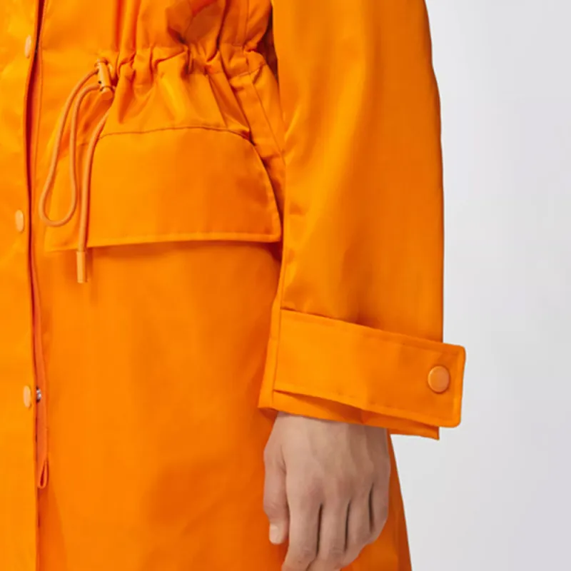 Burberry Coats Women's Deep Orange-6