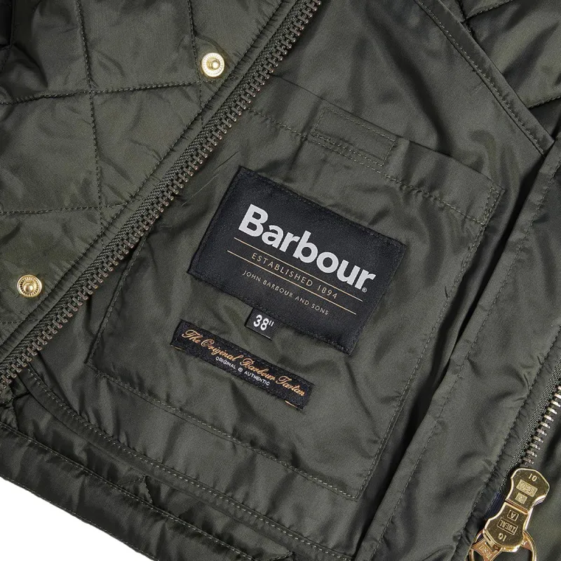 BARBOUR Puffer Jacket Men's Green-8