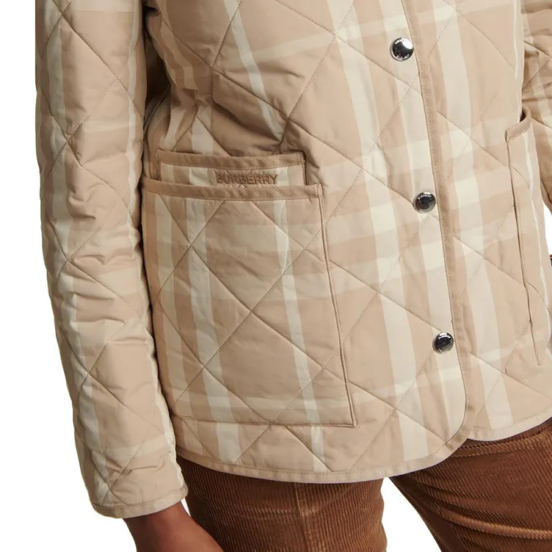 Burberry Jackets Coats Women's Pink-1