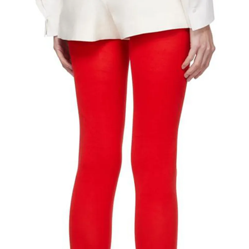 Valentino Leggings Women's Red-1
