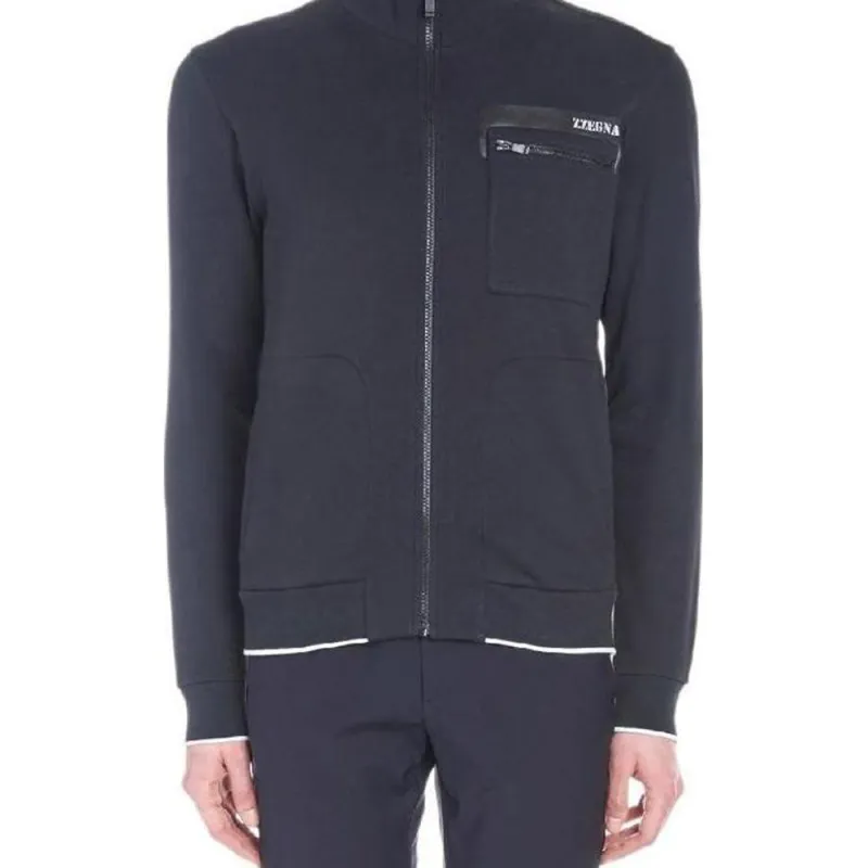 Zzegna Jackets Men Marine Blue-2