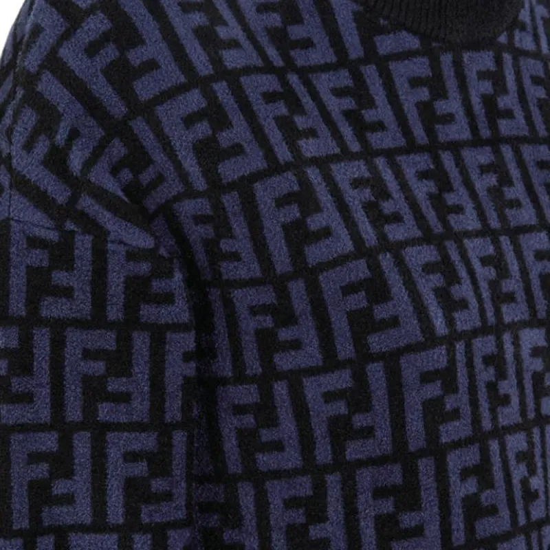 FENDI SS22 Sweater Women's Purple Blue-5