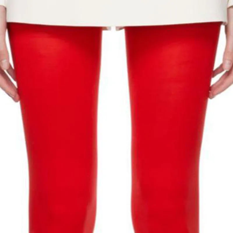 Valentino Leggings Women's Red-2