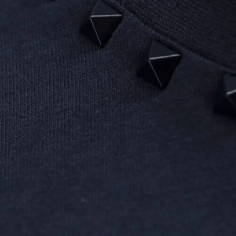 Valentino Untitled Studded Short Sleeved T Shirt-5
