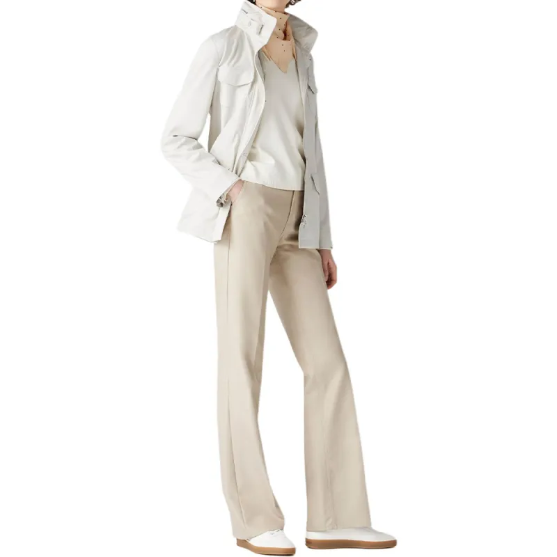 Loro Piana Sorbonne Polo Shirt Polo Shirt Women's Beige-4