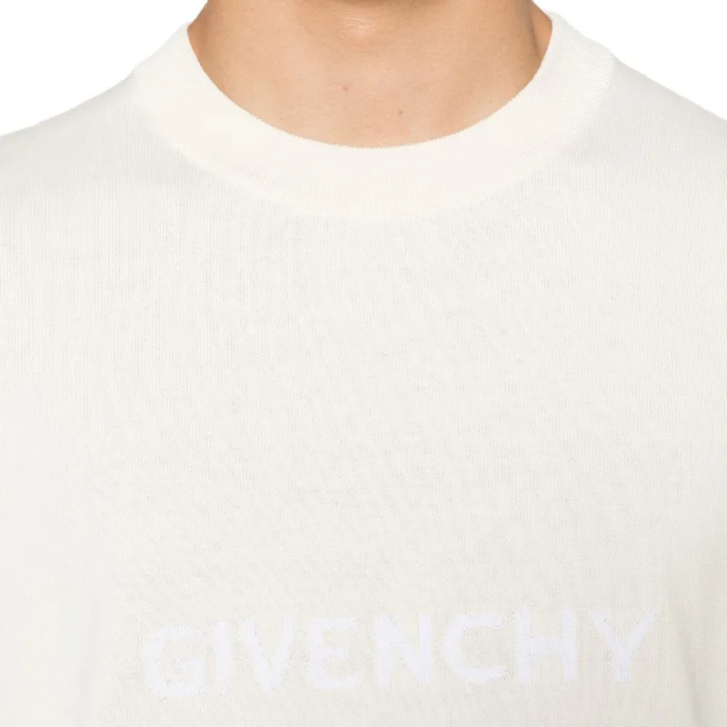 Givenchy Logo Embroidered Knitted Jumper-5