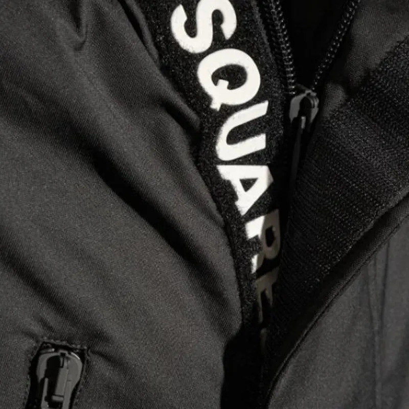 DSQUARED 2 Funnel Neck Hooded Coat-6