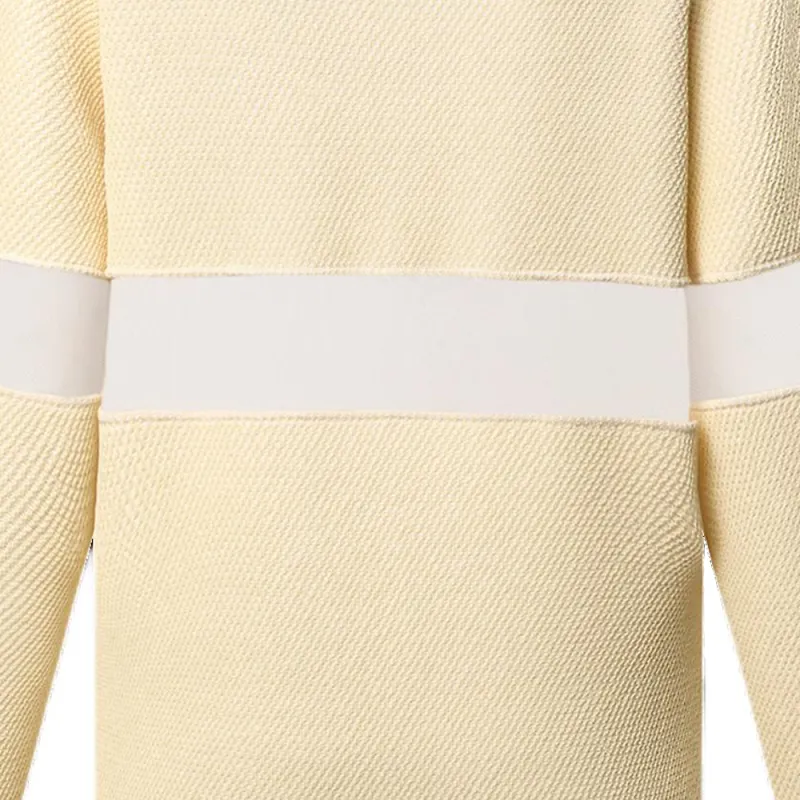 LOUIS VUITTON 1AFGY4 Tulle Insert Knit Pullover-3
