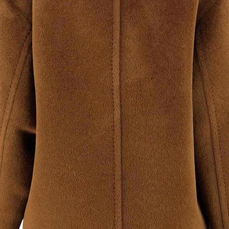 MaxMara Studio Filovia Double Breasted Long Sleeved Coat-3