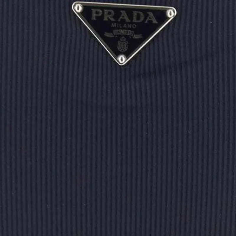 PRADA Low-Rise Fine-Ribbed Bikini Bottoms-2