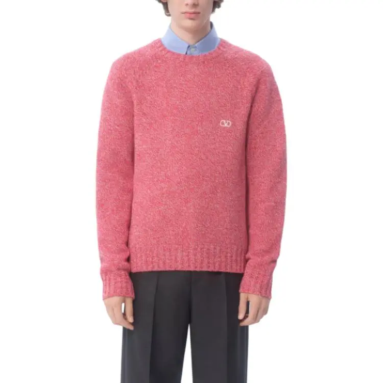 Valentino Sweaters Men Red-2