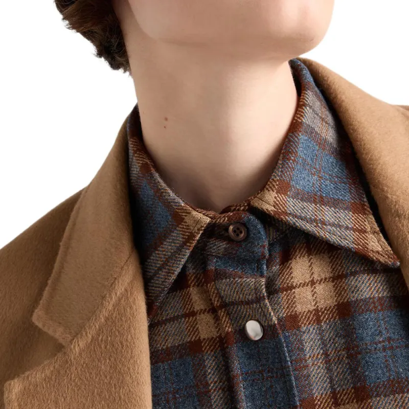 PRADA Checked Wool Shirt-5