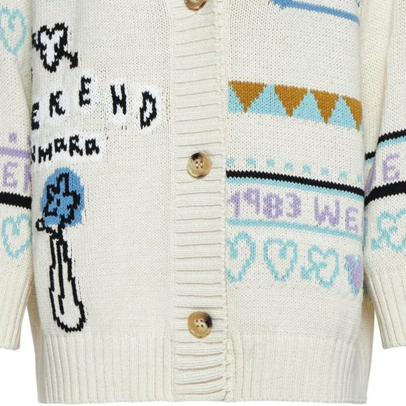 WEEKEND MaxMara Acacia Oversized Knitted Cardigan-5