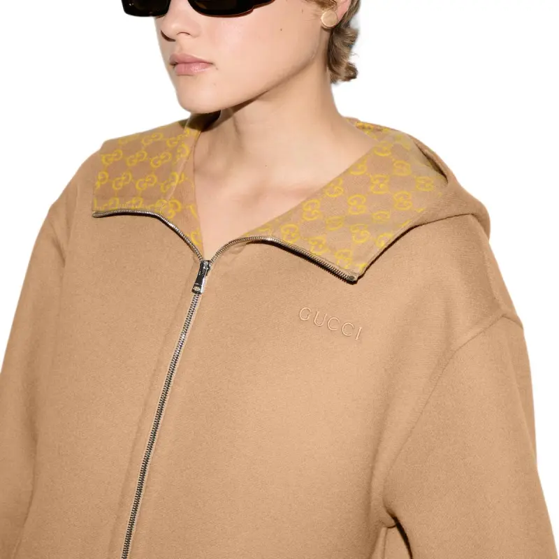 GUCCI Jackets Coats Women's Camel-5