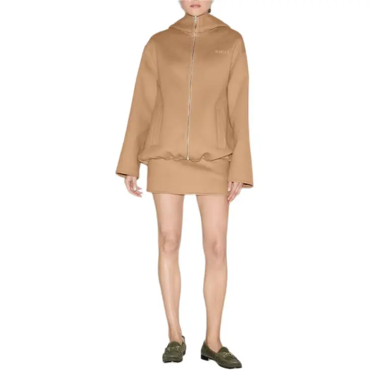 GUCCI Jackets Coats Women's Camel-2