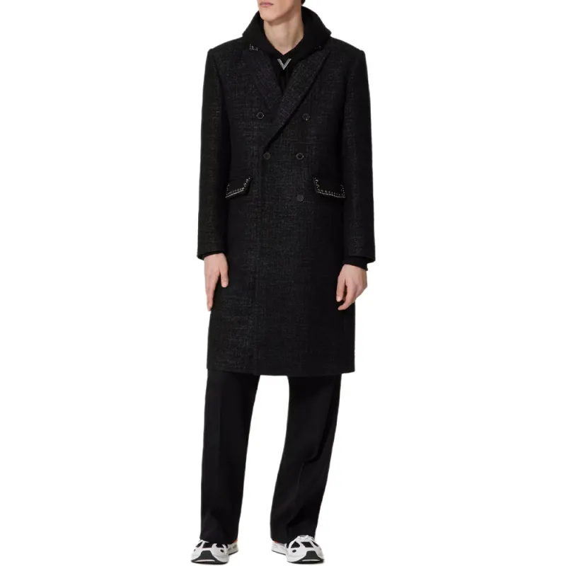 Valentino Double Breasted Long Sleeved Coat-2