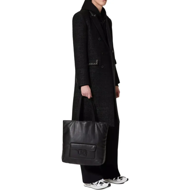Valentino Double Breasted Long Sleeved Coat-4