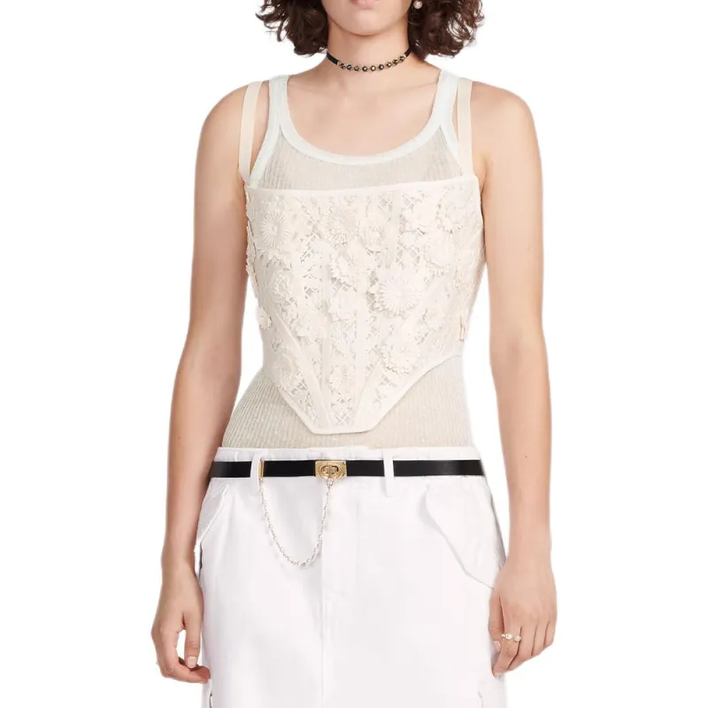 DIOR SS23 Tank Tops Women's White-1