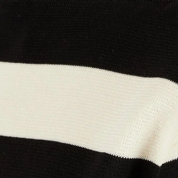 GUCCI Zip neck Striped Jumper-5
