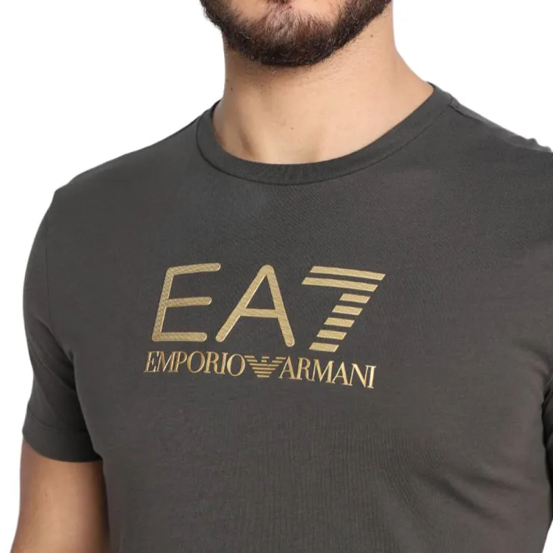 EMPORIO ARMANI FW23 T Shirt Men's Olive Green-4