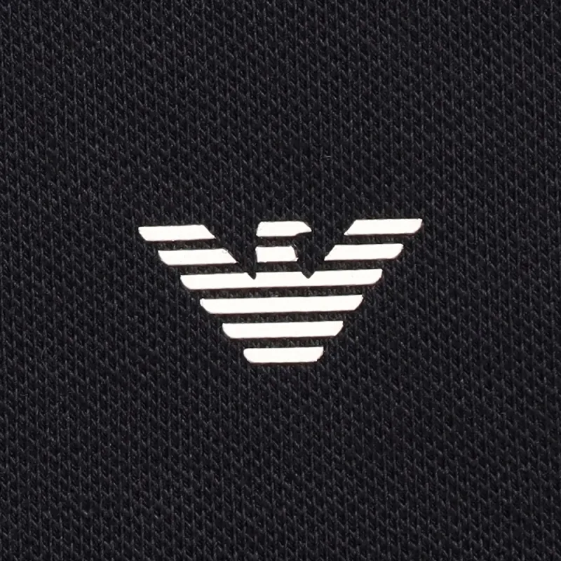 EMPORIO ARMANI Logo Printed Short Sleeved Polo Shirt-4