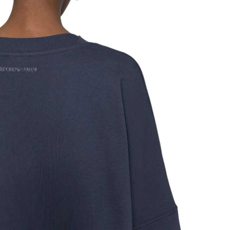 EMPORIO ARMANI Crop Tops Women's Blue-5
