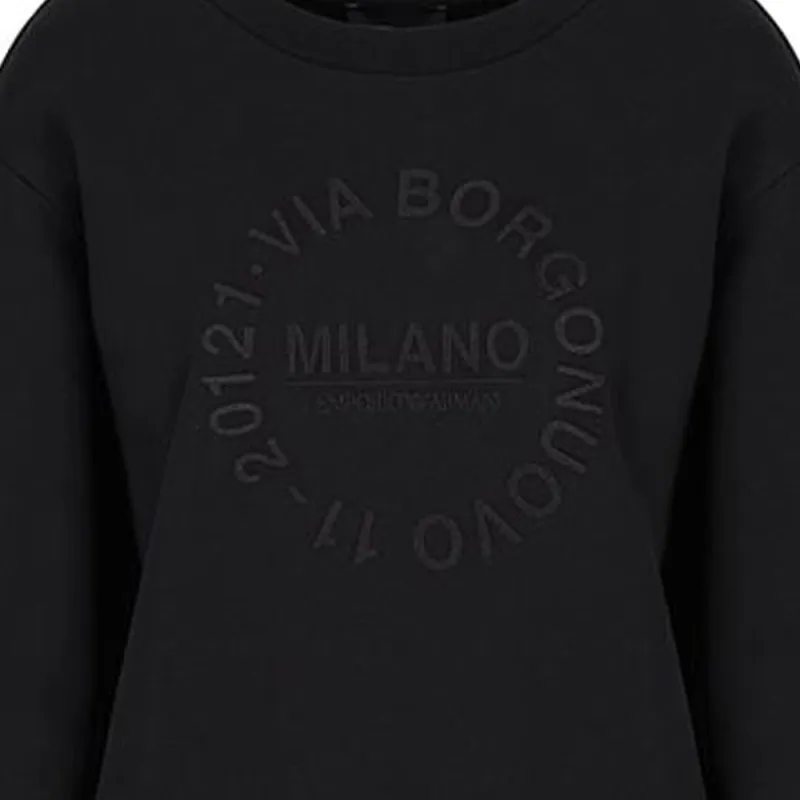 EMPORIO ARMANI Sweatshirts Women's Black-4