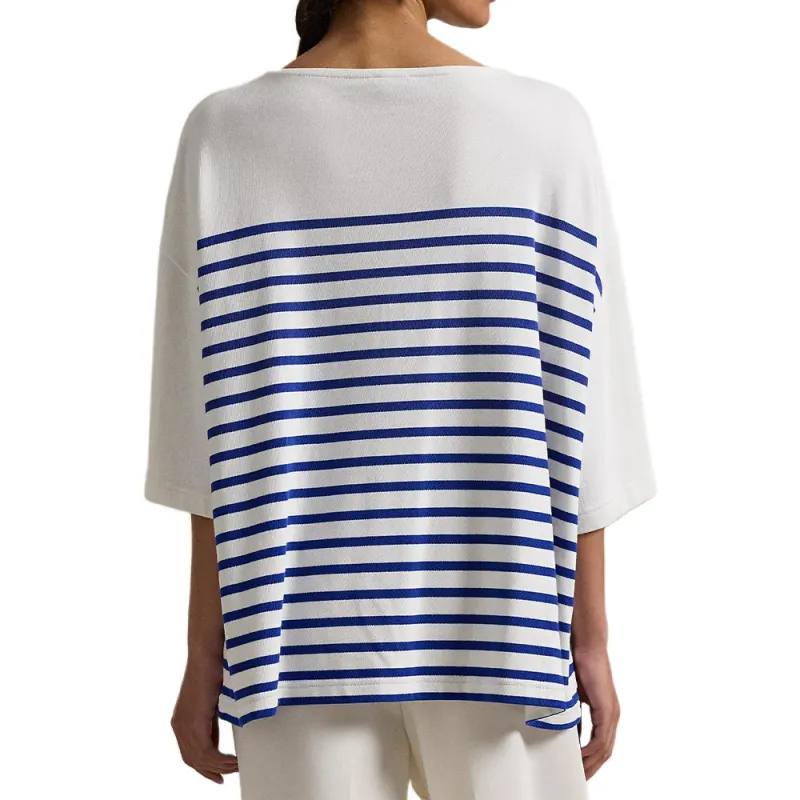 Polo Ralph Lauren T Shirt Women's Blue White-3