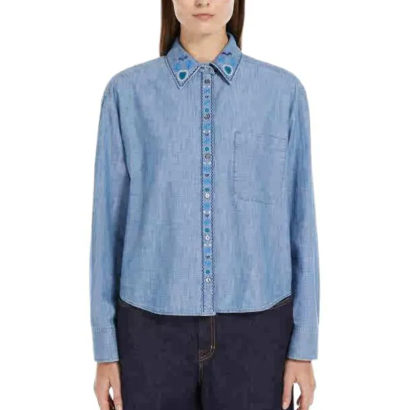 WEEKEND MaxMara Shirt Women's Blue-2
