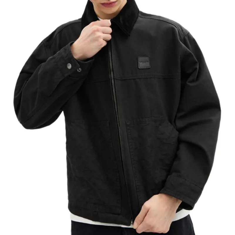 COACH Jackets & Coats Men's Black-1