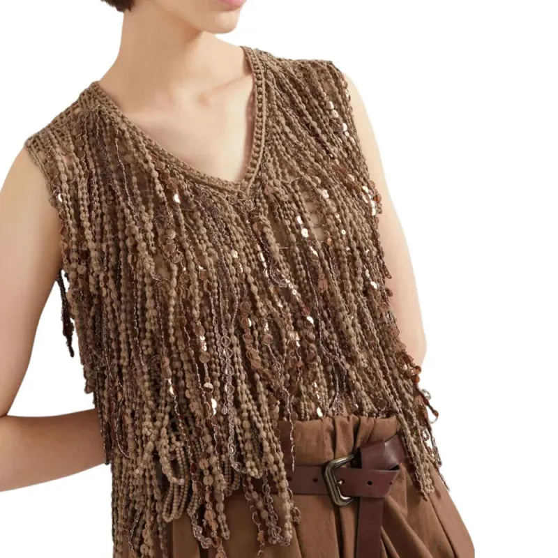 Brunello Cucinelli Dazzling Cascades Top-4