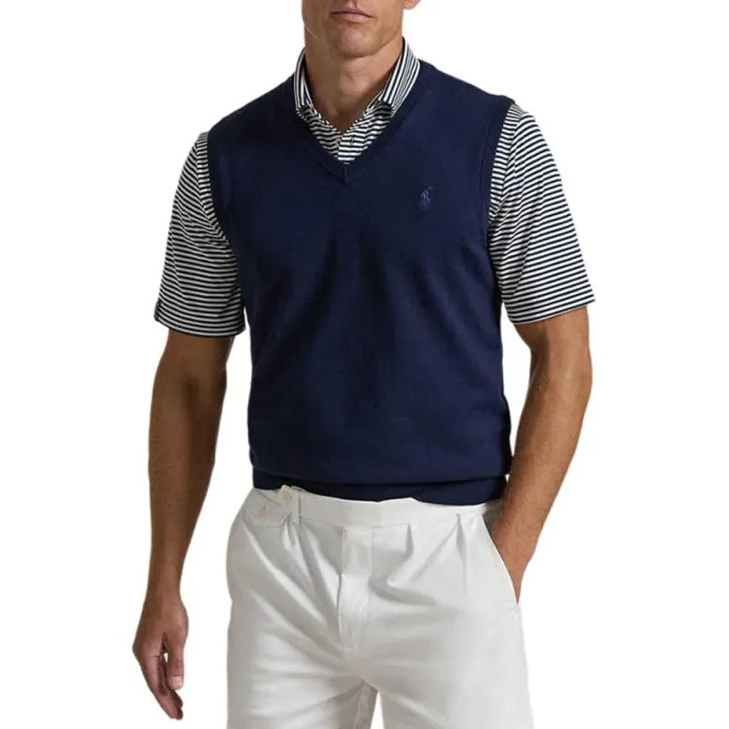 Polo Ralph Lauren SS25 Tank Tops Men's Dark Blue-2